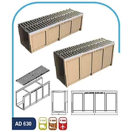 AD 630 - 300 mm Kanallar