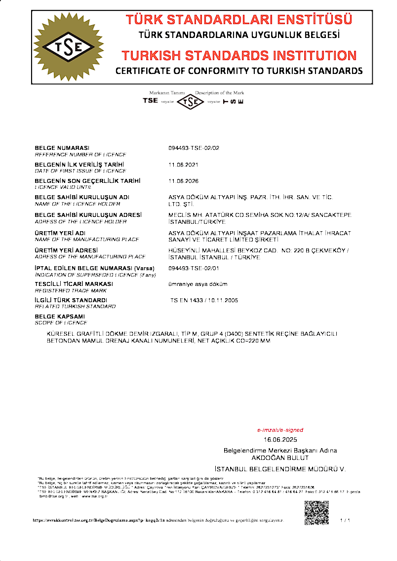 POLİMER TSE 1433 GÜNCEL